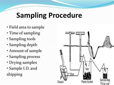 EXAMPLE OF SLUDGE SAMPLING PROCEDURE - raincitystudios.com