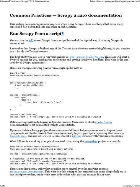 Examples — Scrapy 2.14.2 documentation - coolestguyplanet.net