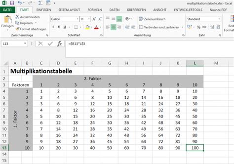 EXCEL Tabellenkalkulation fixierter Bezug - Lernplattform für …