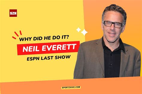 EXCLUSIVE: Neil Everett's first TV interview since leaving ESPN