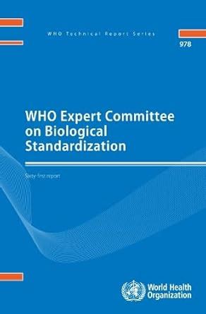 Expert Committee on Biological Standardization - muktibox.com