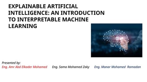 Explainable Artificial Intelligence and Interpretable Machine Learning ... - coolestguyplanet.net