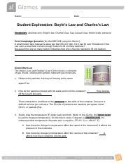 Explore Learning Boyles Law and Charles Law.docx - Course Hero - wintechmobiles.com
