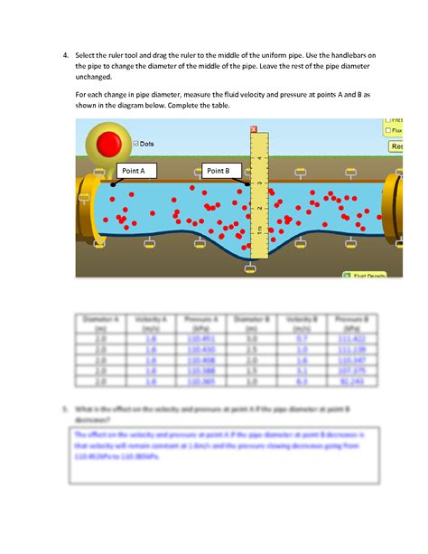 Exploring Fluid Dynamics: Pressure and Flow Lab Worksheet - muktibox.com