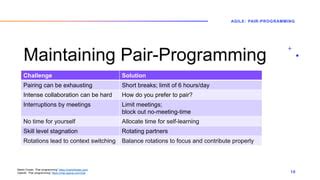 Exploring Pair Programming in Agile Methodologies - coolestguyplanet.net