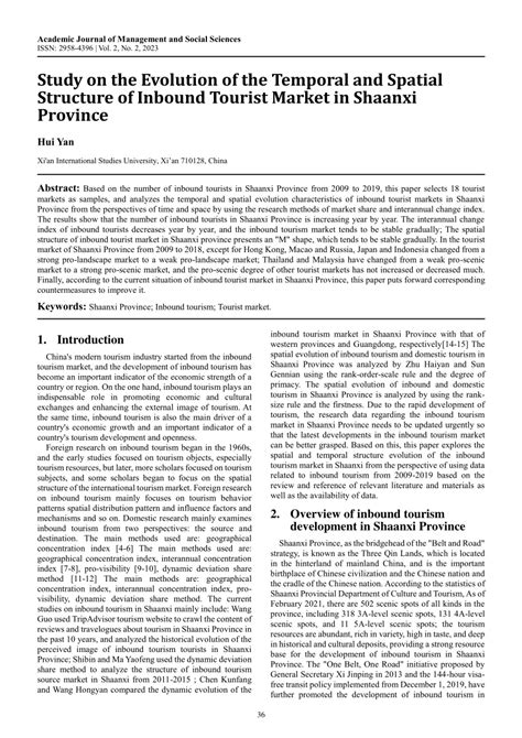 Exploring temporal and spatial structure of tourism market through a ... - wintechmobiles.com