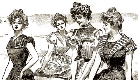 Exploring the Iconic Gibson Girls of the Victorian and Edwardian Eras ... - wintechmobiles.com