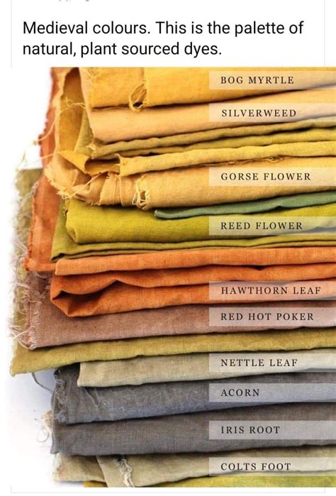 Exploring the Use of Natural Dyes in Medieval Europe for Ancient ... - wintechmobiles.com