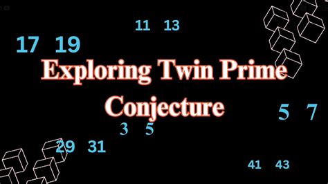 Exploring Twin Prime Conjecture | Number theory - wintechmobiles.com