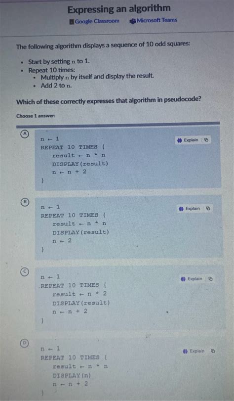 Expressing an algorithm | AP CSP (article) | Khan Academy - wintechmobiles.com