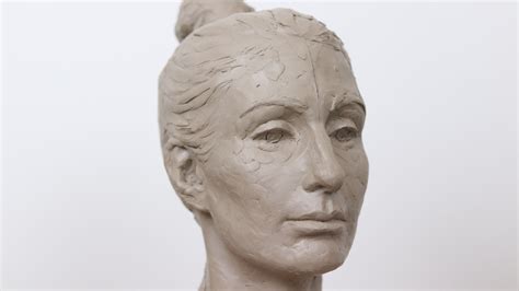 Expressive Self Portrait Clay Bust - muktibox.com