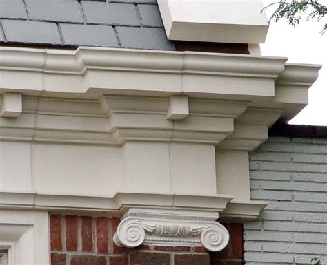 Exterior Cornice Restoration - Classic Plaster Mouldings - muktibox.com