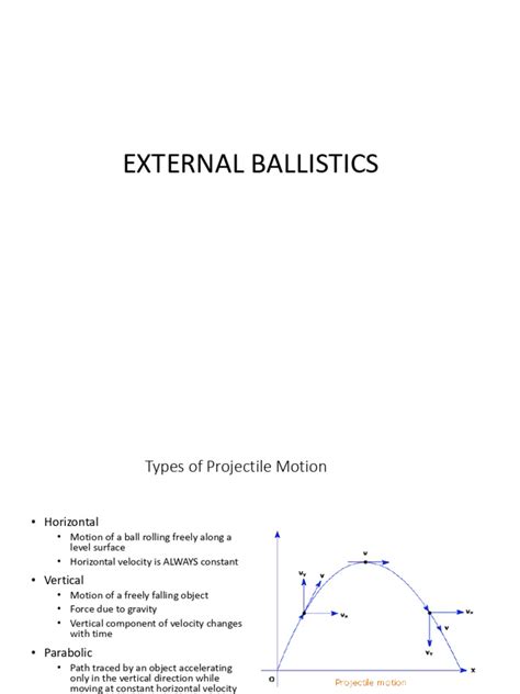 External Ballistics Part I – Physics, Projectiles and Transitional ... - wintechmobiles.com