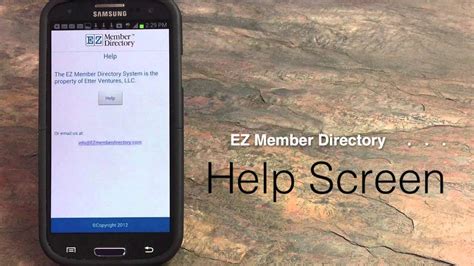EZ Member Directory