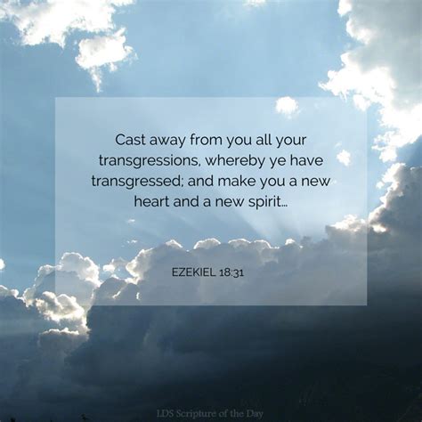 EZEKIEL 18:31 - QuotesCosmos