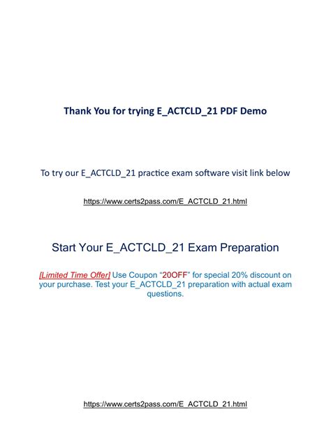 E_ACTCLD_21 PDF Demo