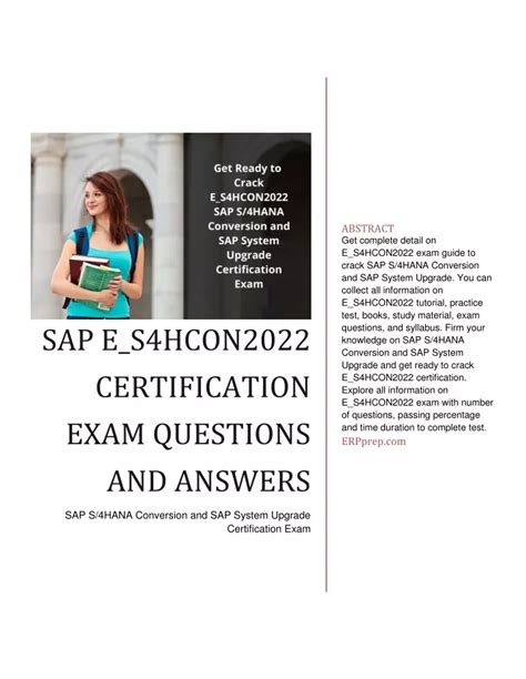 E_S4HCON2022 Guaranteed Questions Answers