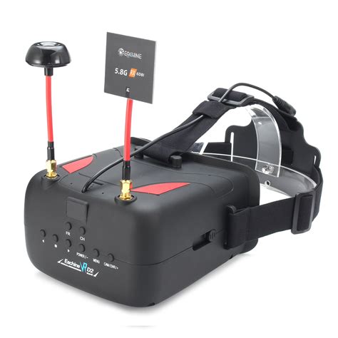 Eachine VR D2 5 Inches 800*480 40CH Raceband 5.8G Diversity FPV Goggles ...