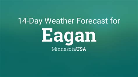 Eagan MN: Enter Your "City, ST" or zip code : NWS Point Forecast: Eagan MN 44.83°N 93.16°W: Mobile Weather Information | En Español Last Update: 7:51 am CDT ….