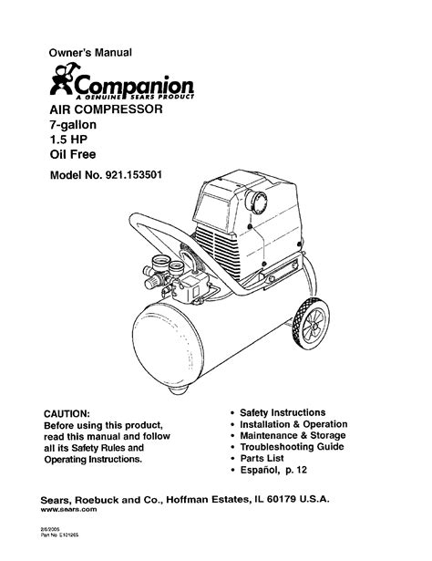 Eagle Air Compressor Manuals and User Guides PDF Preview and …