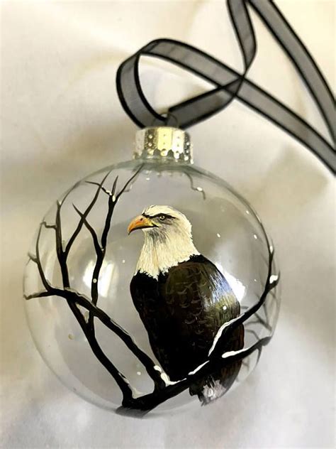 Eagle Tree Ornament - Etsy