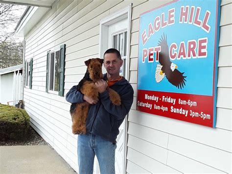 Eagle Hill Pet Care Center. 5303 Graves Rd, Westmoreland, NY 13490. Eagle Hill Pet Care. Cider Street 5303 Graves Road, Westmoreland, NY 13490. Holland Kennels. 8718 Old River Rd, Marcy, NY 13403. Lisa's Pet Palace. 311 N George St, Rome, NY 13440. Amarok Kennels. 2838 Oneida St, Utica, NY 13501. Paris Hill Cat Hospital. 28 Robinson …. 