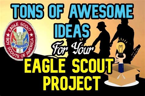 Eagle scout project ideas. Dec 29, 2023 · Step 2: Identify a Meaningful Project. Selecting a meaningful project is a pivotal aspect of your Eagle Scout journey. Consider your passions, interests, and the unique needs of your community. For instance, envision a neglected community space, such as a park or a recreational area. Engage with local authorities, community leaders, and ... 