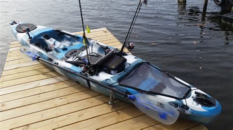 Eagle talon kayak. The Field & Stream® 12' Eagle Talon Sit-on-Top Fishing Kayak is perfect for your next relaxing day on the lake. Stay comfortable with the adjustable padded seat and keep organized with the molded-in well to hold your tackle box and bucket, with cargo mesh cover. 