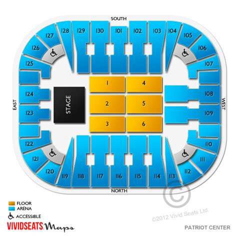 EagleBank Arena Tickets EagleBank Arena Seating Plan