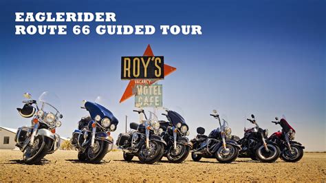 EagleRider tour guide on his 66th tour of famous Route 66