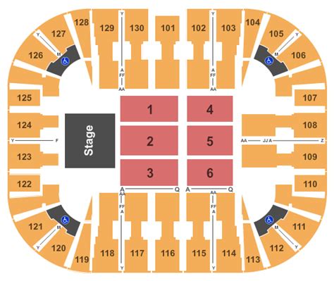 Fairfax Arena Seating Chart - Fairfax Ar