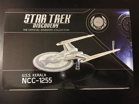 Eaglemoss Star Trek Discovery U.S.S. Kerala starship with …