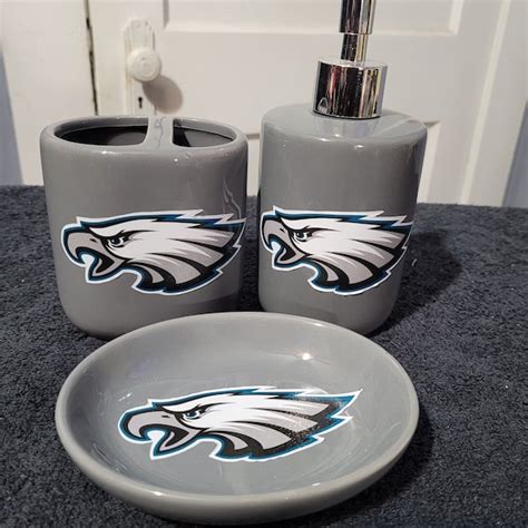 Eagles Bathroom Accessories - Etsy