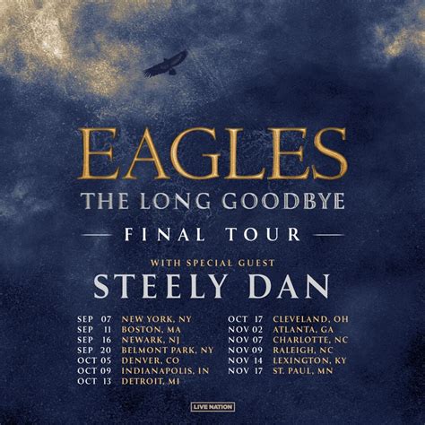 Eagles set last-ever Denver show for October as part of The Long Goodbye Tour