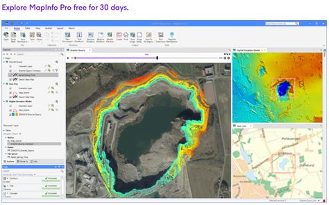 Eagleview 3d. Geospatial tools and geographic information system (GIS) m...