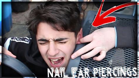 Ear Piercing Freak out! - YouTube