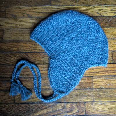 Earflap Hat Knitting Pattern A Knitting Blog