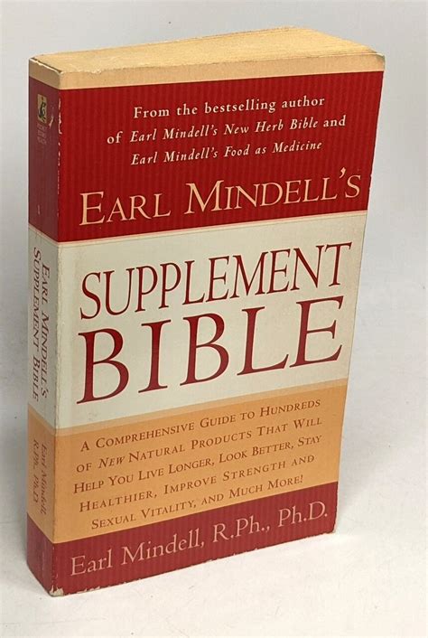Earl mindell s supplement bible a comprehensive guide to hundreds. - Yamaha bruin 350 ultramatic owners manual.