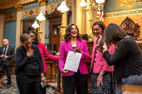 Early, often and unequivocally: How Whitmer’s fight for abortion rights helped turn Michigan blue