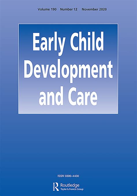 Early Child Development and Care - SCImago Journal Rank