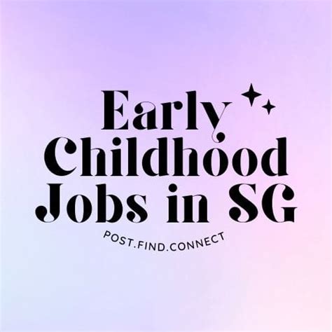 Early Childhood Curriculum jobs in Singapore - jobsDB