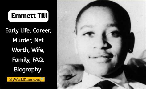 Early Life - Emmett Till Case