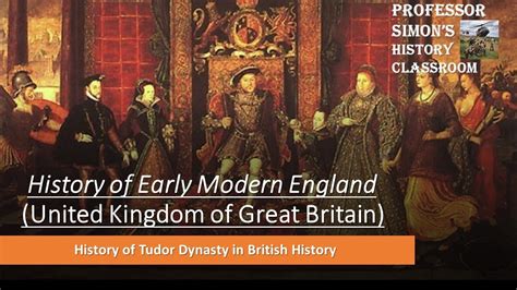 Early modern history (British & W European c. 1500-c. 1800): …