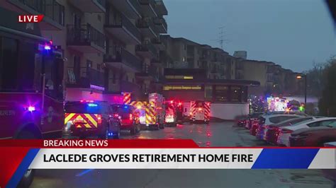 Early morning fire breakout at St. Louis retirement home