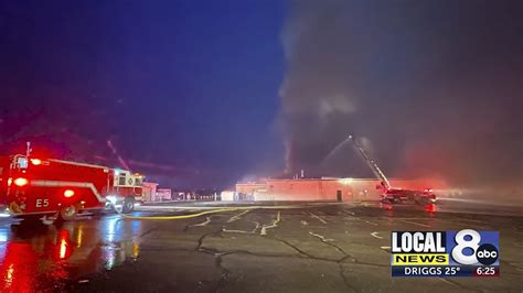 Early morning fire engulfs high school in Pocatello, Idaho