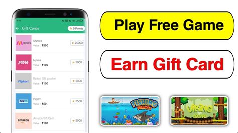 Earn Gift Cards Playing Games