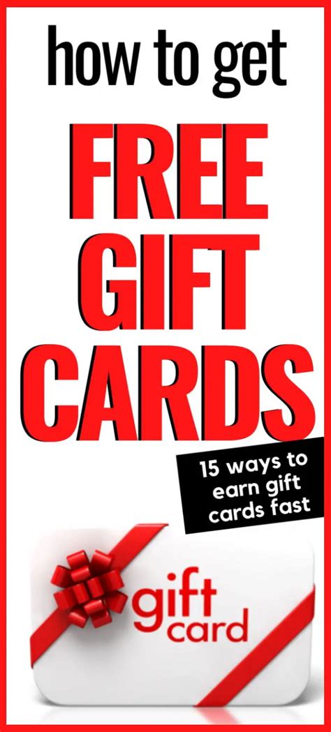 Earn free gift cards. Things To Know About Earn free gift cards. 