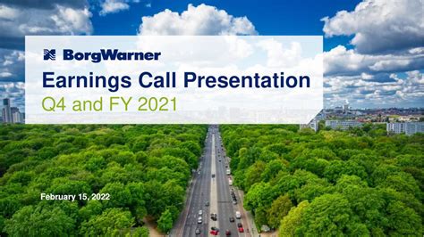 Earnings Call Presentation Q4 2024 - BorgWarner