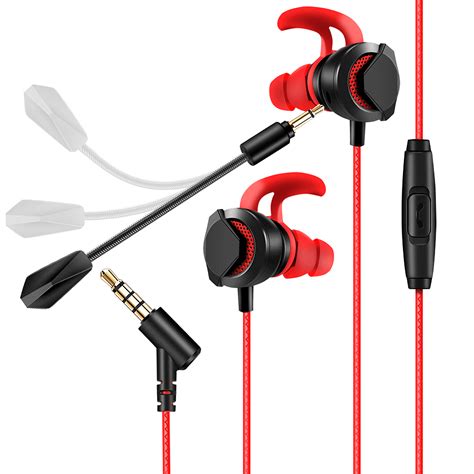 Earphone Handsfree Earbuds 3.5mm Headphones Built-In Mic