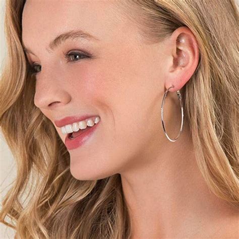 Earrings for sensitive ears. 